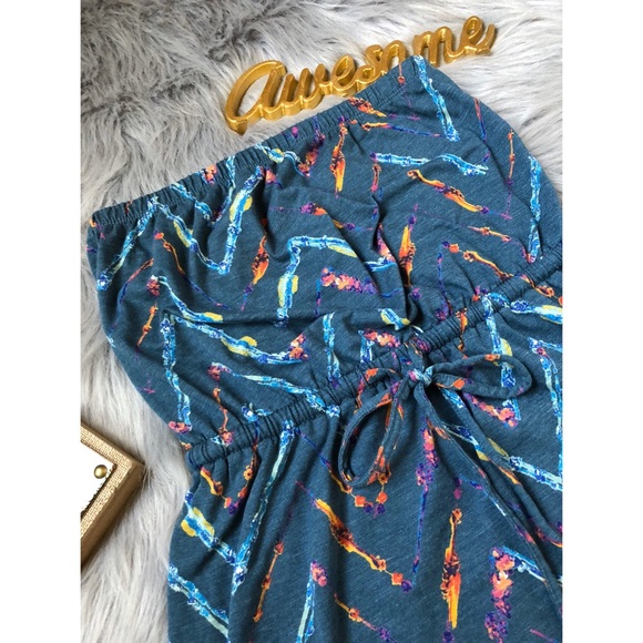 MOSSIMO Strapless Chevron Print Dress - Picture 4 of 7